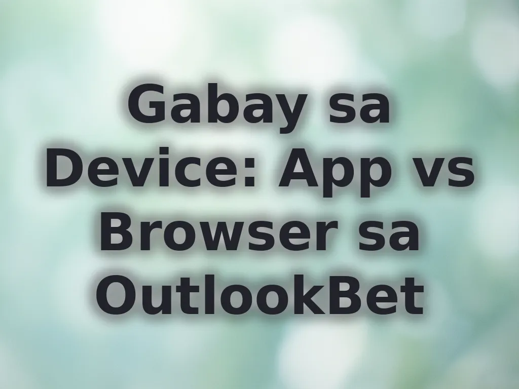Gabay sa Device