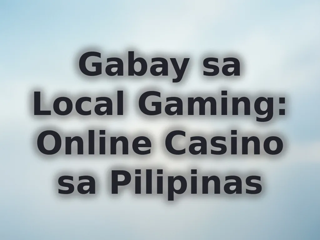 Gabay sa Local Gaming