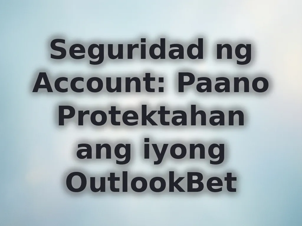Seguridad ng Account