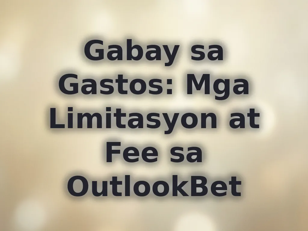 Gabay sa Gastos